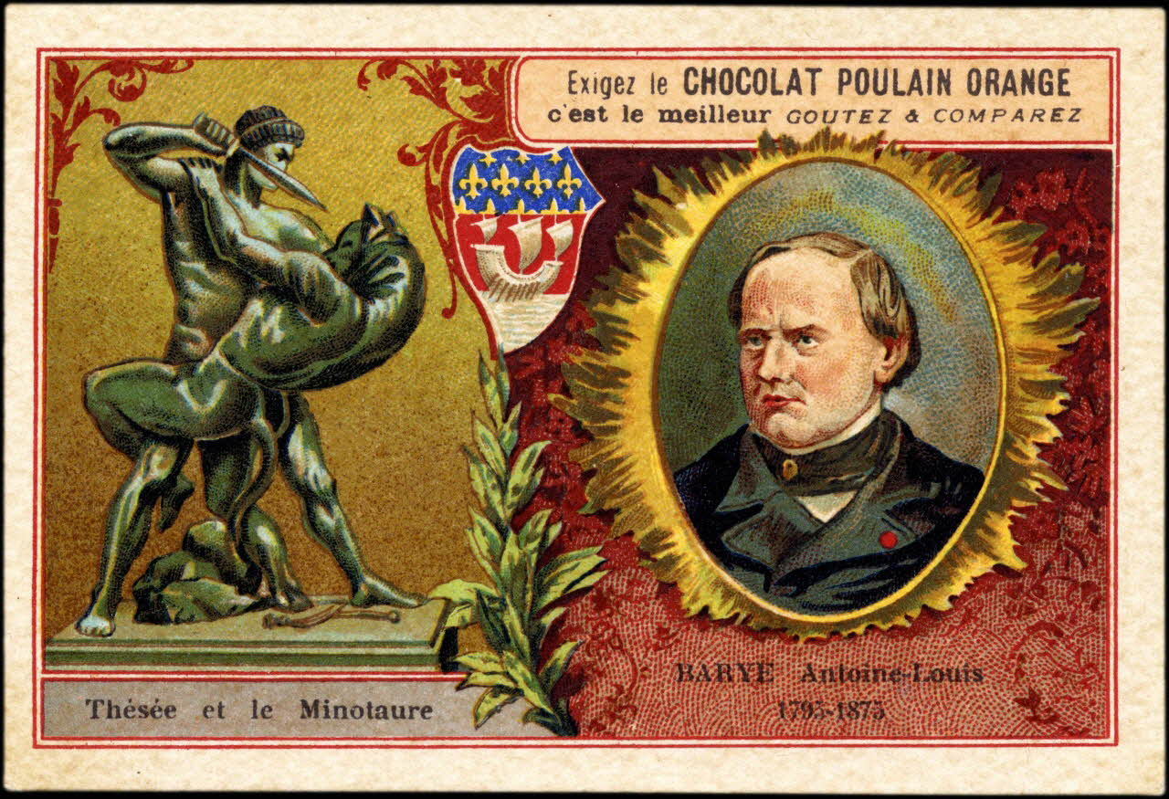 Romanet carte réclame chromo Paris 1877-1913 1995.1.465.2 Photo