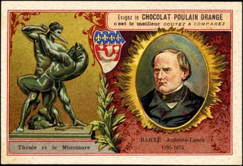 Romanet carte réclame chromo Paris 1877-1913 1995.1.465.2  Photo