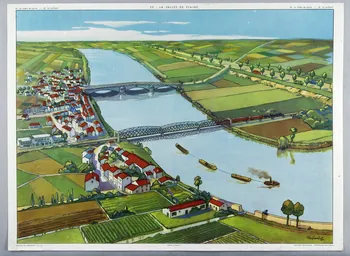 Editions Rossignol estampe 29 - LA VALLEE DE PLAINE 1950-1970 2007.52.8.1 Photo