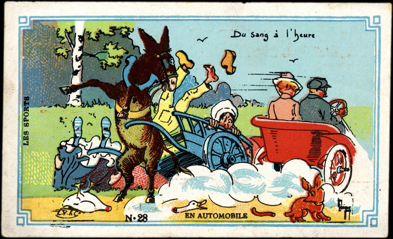 Léopold Verger ; Lebègue carte réclame chromo Paris 1878-1914 1996.40.1171.6 Photo