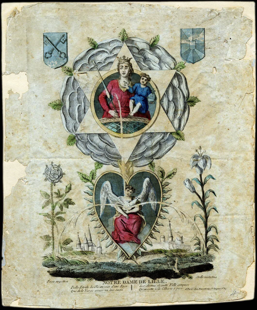 estampe NOTRE DAME DE LILLE 2008.11.60 Photo