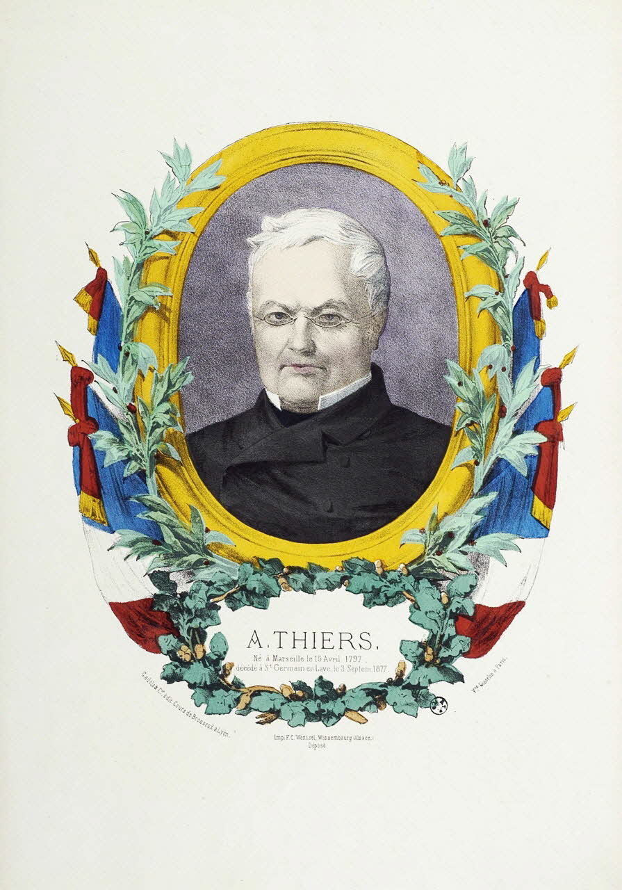 estampe A. THIERS. 1950.39.1123 Photo