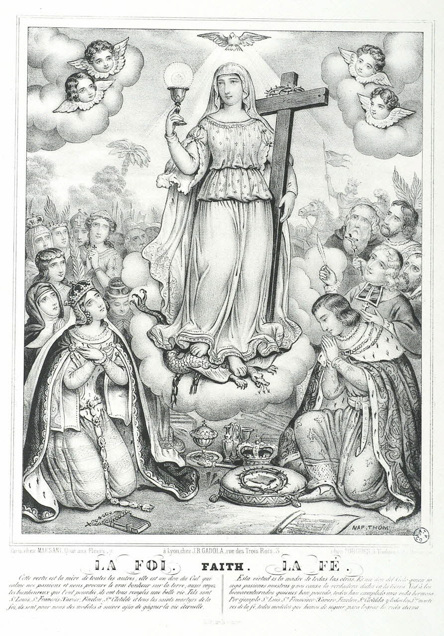 estampe LA FOI. 1951.16.101 Photo