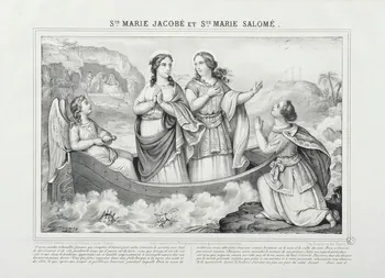 estampe STE. MARIE JACOBE ET STE. MARIE SALOME. 1951.16.106 Photo