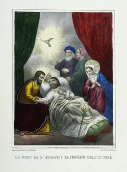 estampe LA MORT DE St. JOSEPH 1951.16.112  Photo