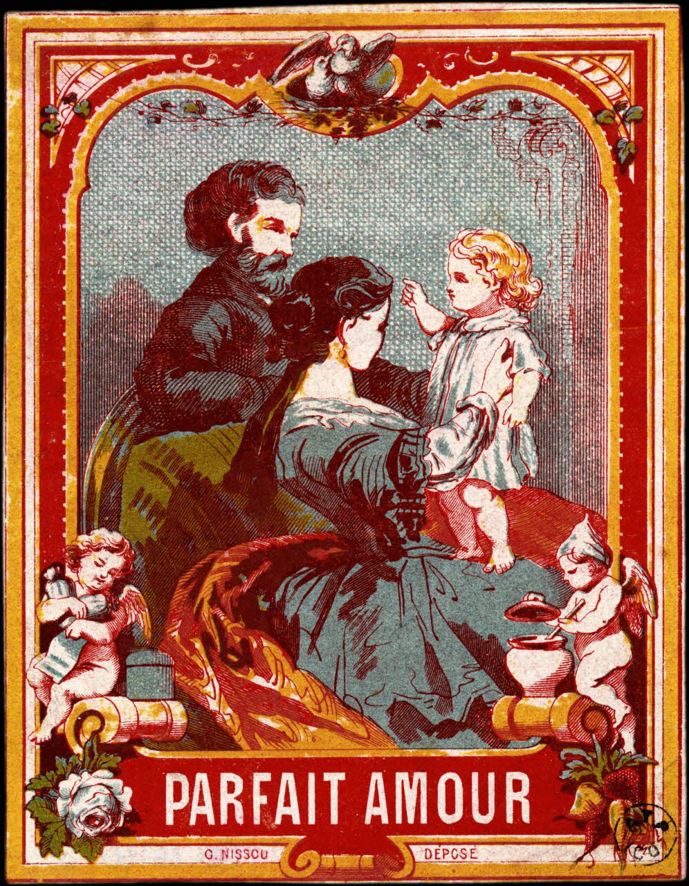 étiquette publicitaire PARFAIT AMOUR 1960.66.40 Photo