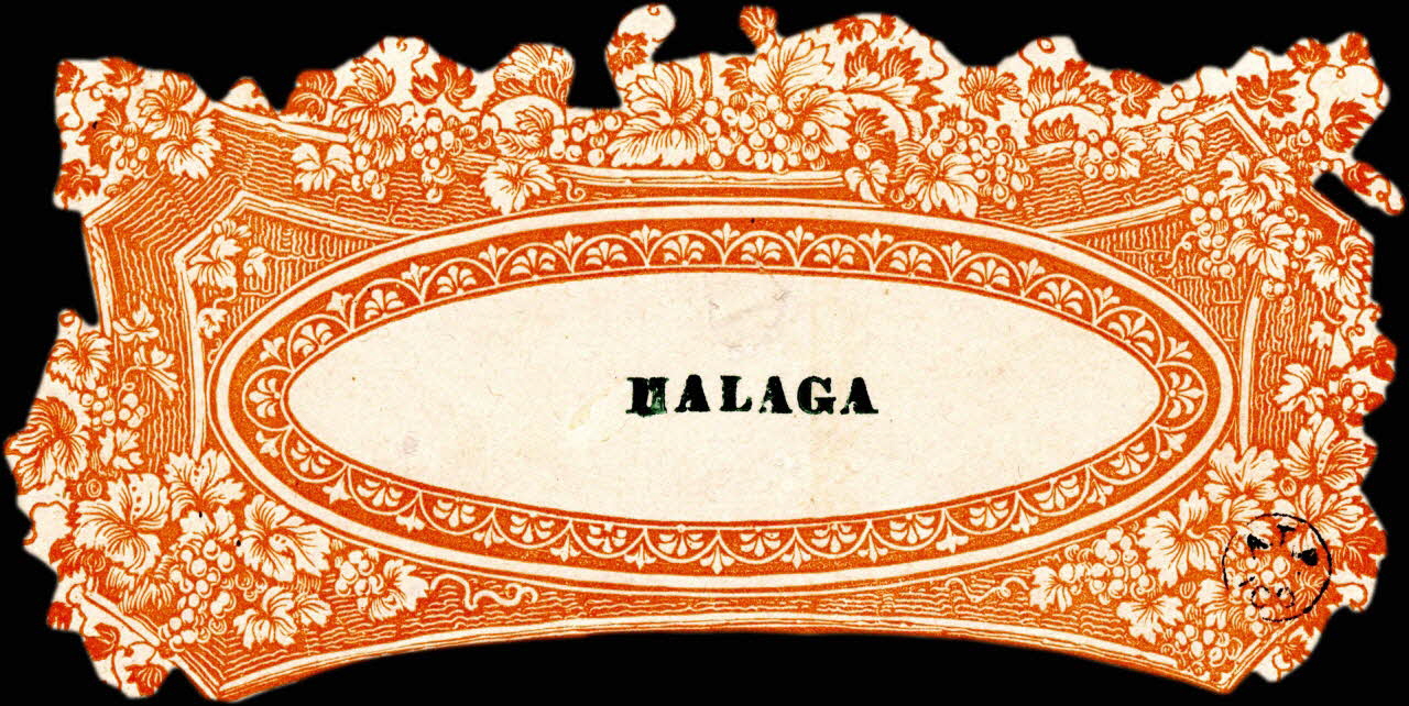 étiquette publicitaire MALAGA 1960.66.69 Photo