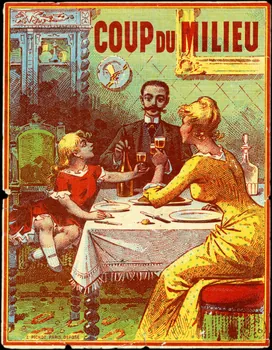 étiquette publicitaire COUP DU MILIEU 1960.66.81 Photo