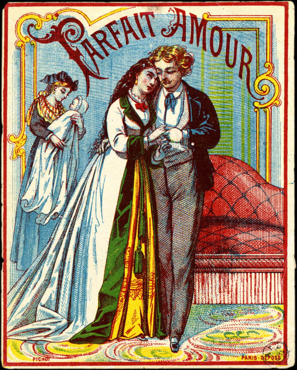 étiquette publicitaire PARFAIT AMOUR 1960.66.92 Photo