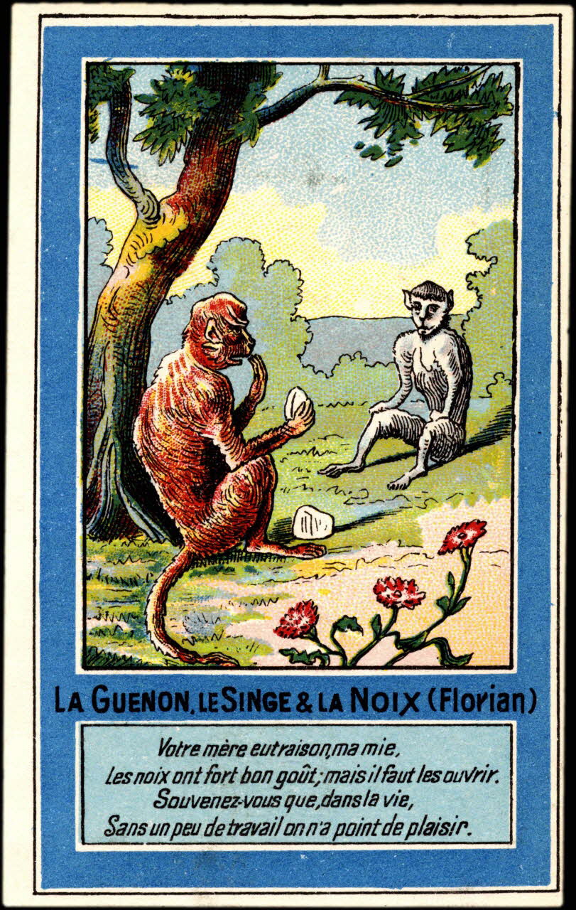 A. Billon carte réclame chromo Paris 1900-1915 1995.1.2570.15 Photo