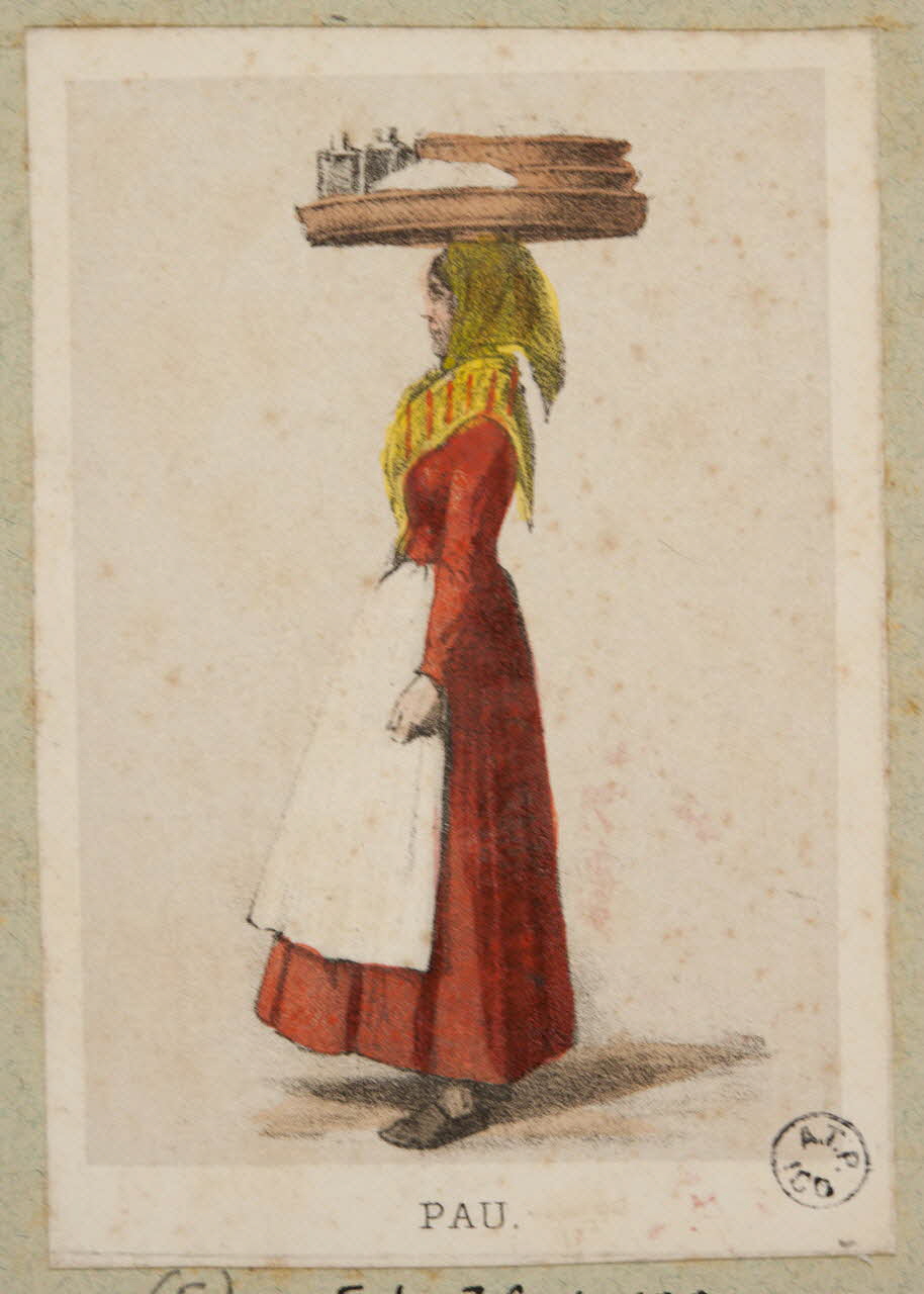 Frick ; Lalonde G. estampe 50 Costumes des Pyrenées  pris d'après Nature  PAU. Paris 1855-1865 1936.1.100 Photo