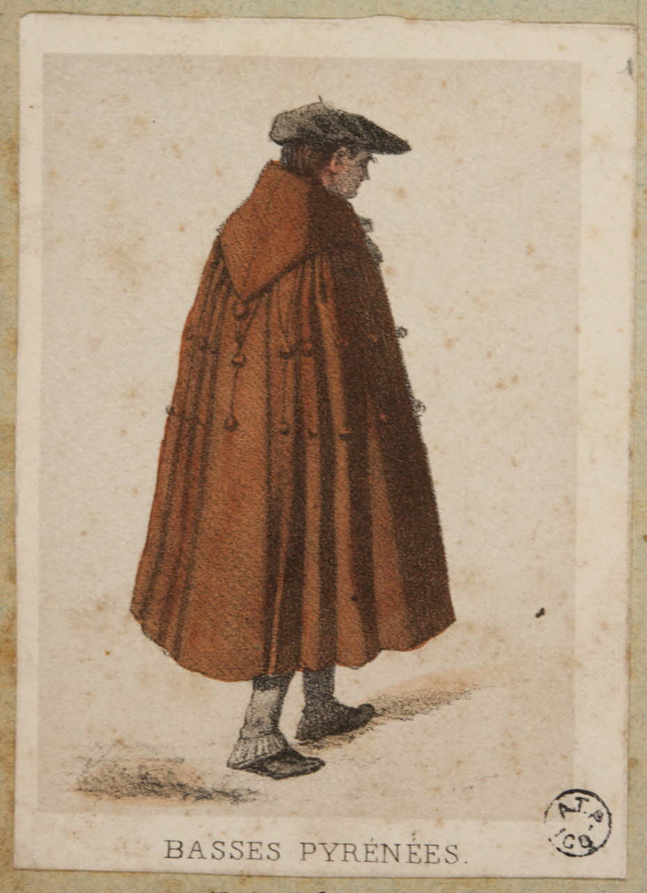 Frick ; Lalonde G. estampe 50 Costumes des Pyrenées  pris d'après Nature  BASSES PYRENEES. Paris 1855-1865 1936.1.103 Photo