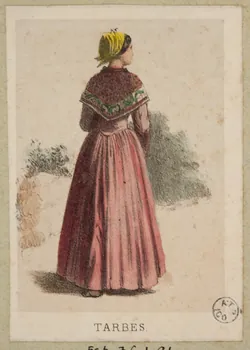 Frick ; Lalonde G. estampe 50 Costumes des Pyrenées  pris d'après Nature  TARBES. Paris 1855-1865 1936.1.91 Photo