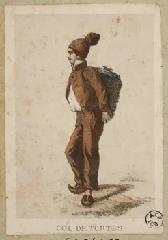 Frick ; Lalonde G. estampe 50 Costumes des Pyrenées  pris d'après Nature  COL DE TORTES Paris 1855-1865 1936.1.93  Photo