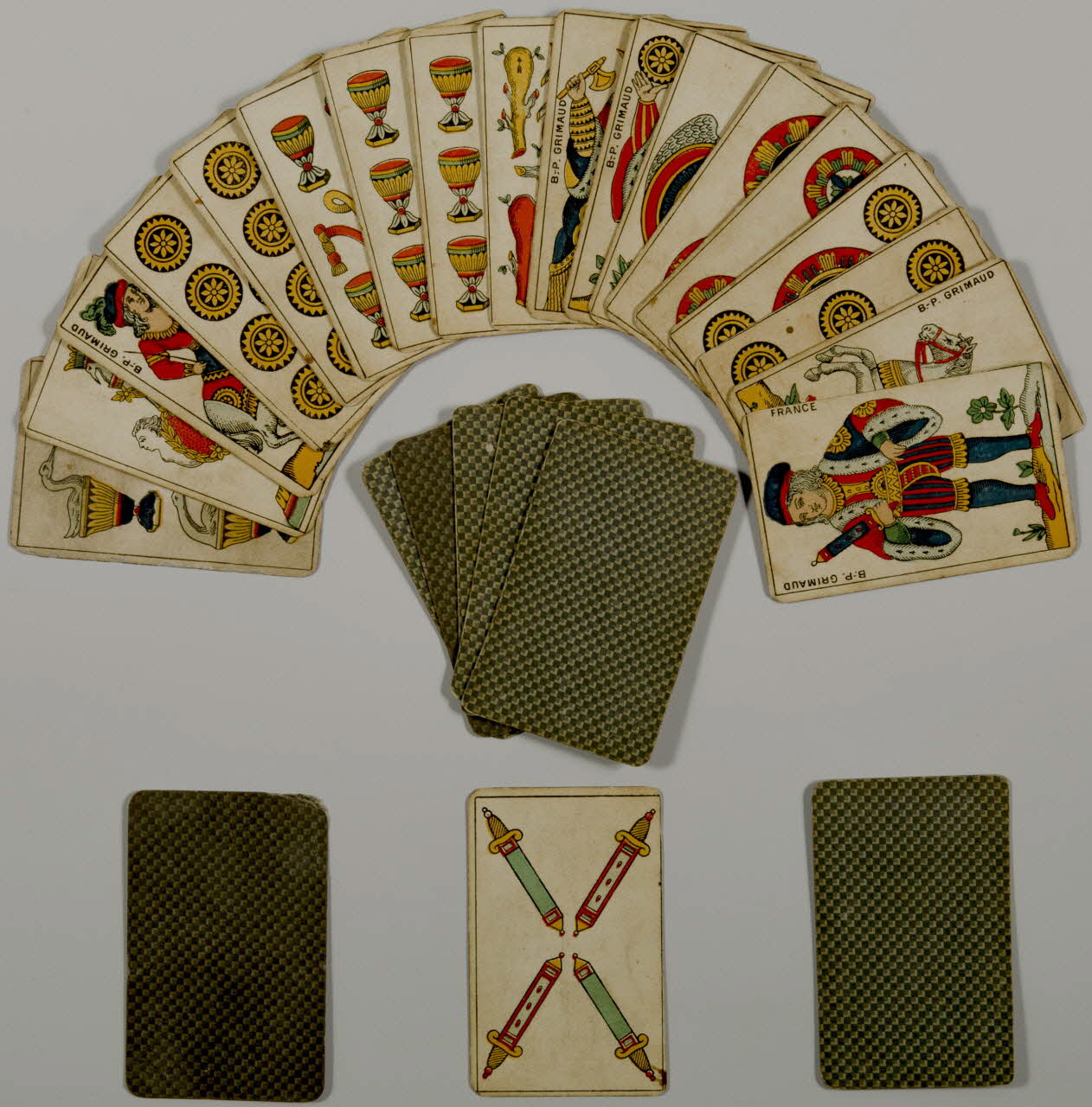 cartes à jouer Jeu d'aluette 1936.2501.1/36 Photo