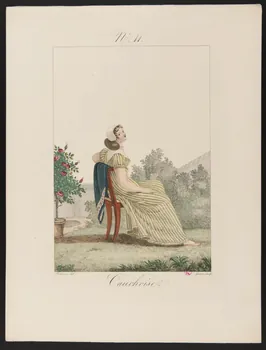Georges-Jacques Gatine ; Benoît Pécheux ; Crapelet (imprimeu partie d'un ensemble d'estampes Cauchoise. Paris 1811 1938.1.29 Photo