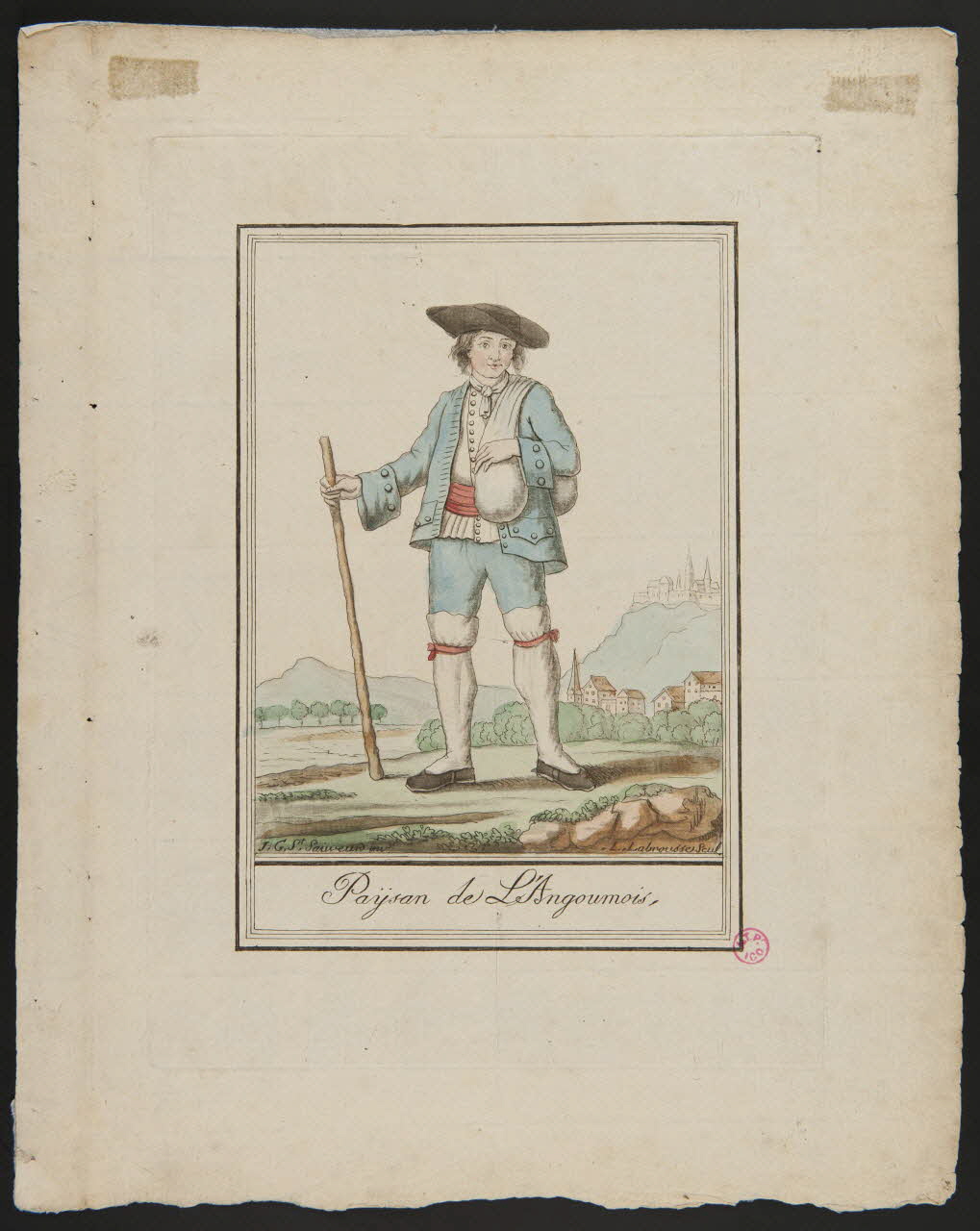 Labrousse L. ; André Grasset de Saint-Sauveur ; Gihaut frères (imprime imagerie ancienne Paÿsan de l'Angoumois Paris 1796 1938.1.4 Photo