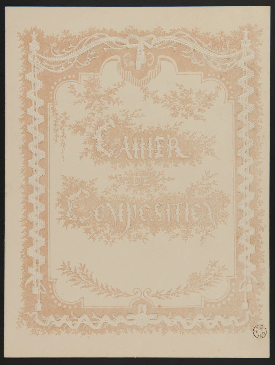 protège cahier CAHIER  DE  COMPOSITION 1938.10.6 Photo