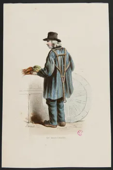 Lavieille Jacques Adrien ; Pauquet ; J. Ferrand partie d'un ensemble d'estampes LE MARAICHER. Paris 1840-1842 1938.11.10  Photo