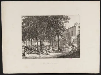 Villain ; Bacler d'Albe Louis ; Godefroy Engelmann partie d'un ensemble d'estampes LE BAL D'ISSY. Paris 1822-1824 1938.11.45  Photo