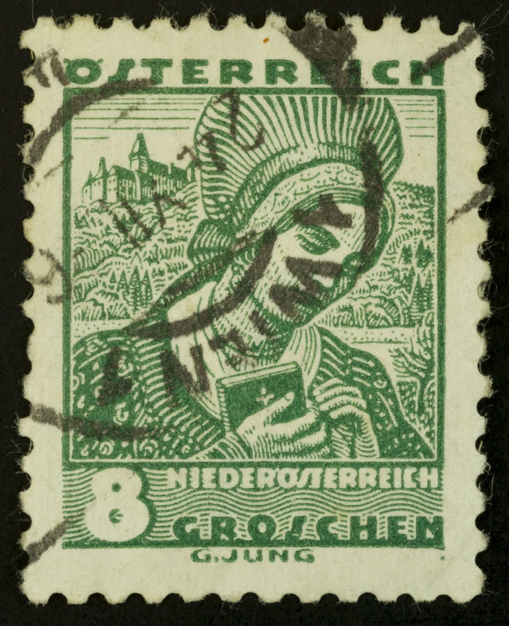 Jung G. timbre OSTERREICH  NIEDEROSTERREICH Autriche 1938 1938.16.11  Photo