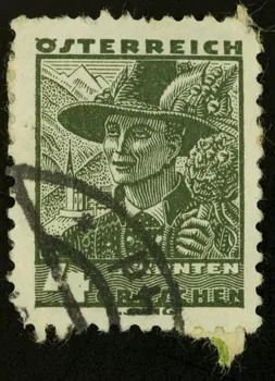 Jung G. timbre OSTERREICH  KARNTEN Autriche 1938 1938.16.8 Photo