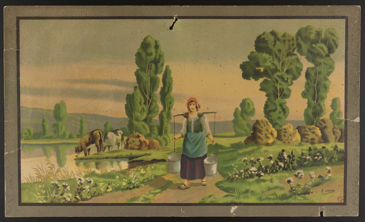 Ledoux A. carte réclame chromo France 1938 1938.53.12 Photo