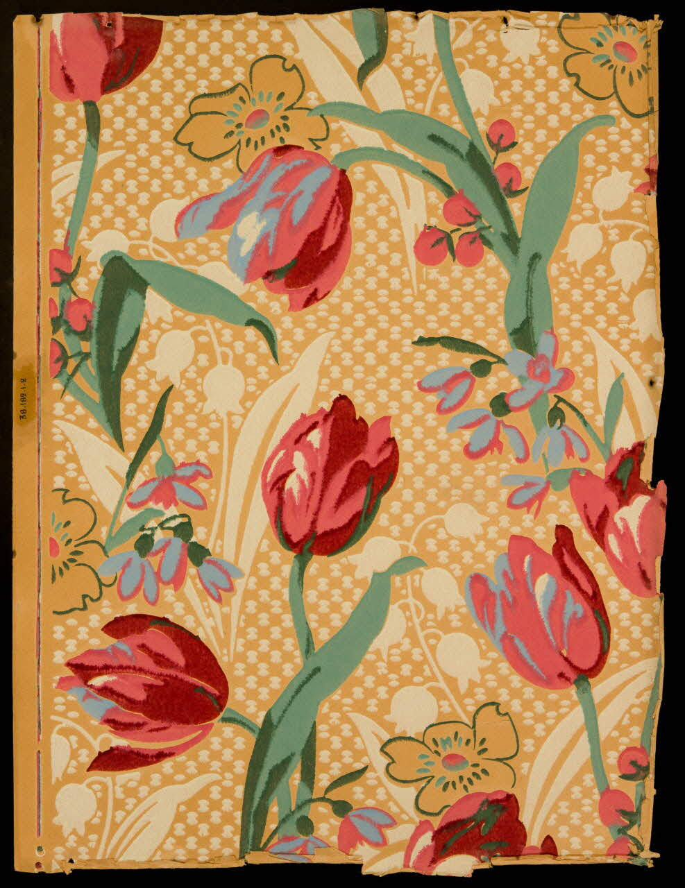 estampe Morceau de papier peint 1938.182.2 Photo