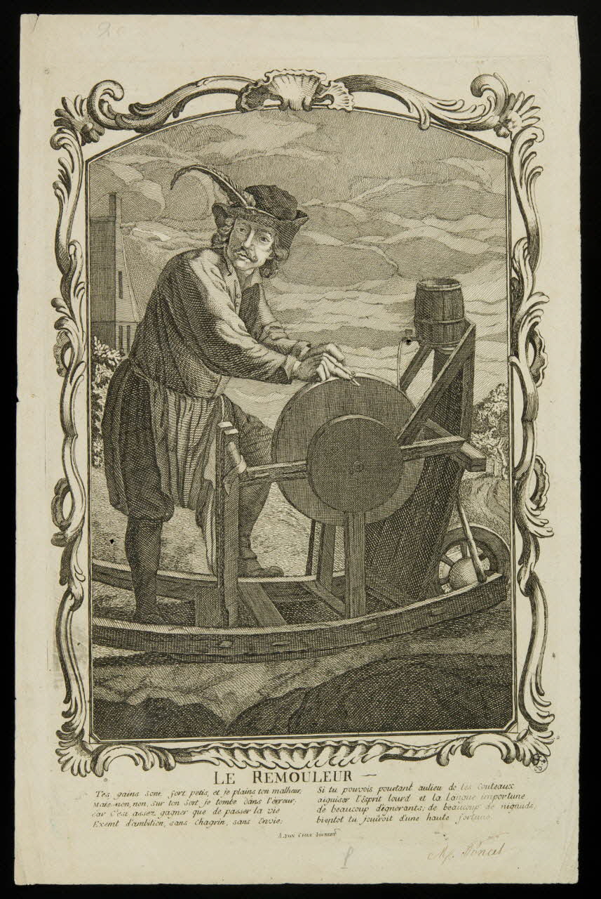 estampe LE REMOULEUR 1938.25.118 Photo