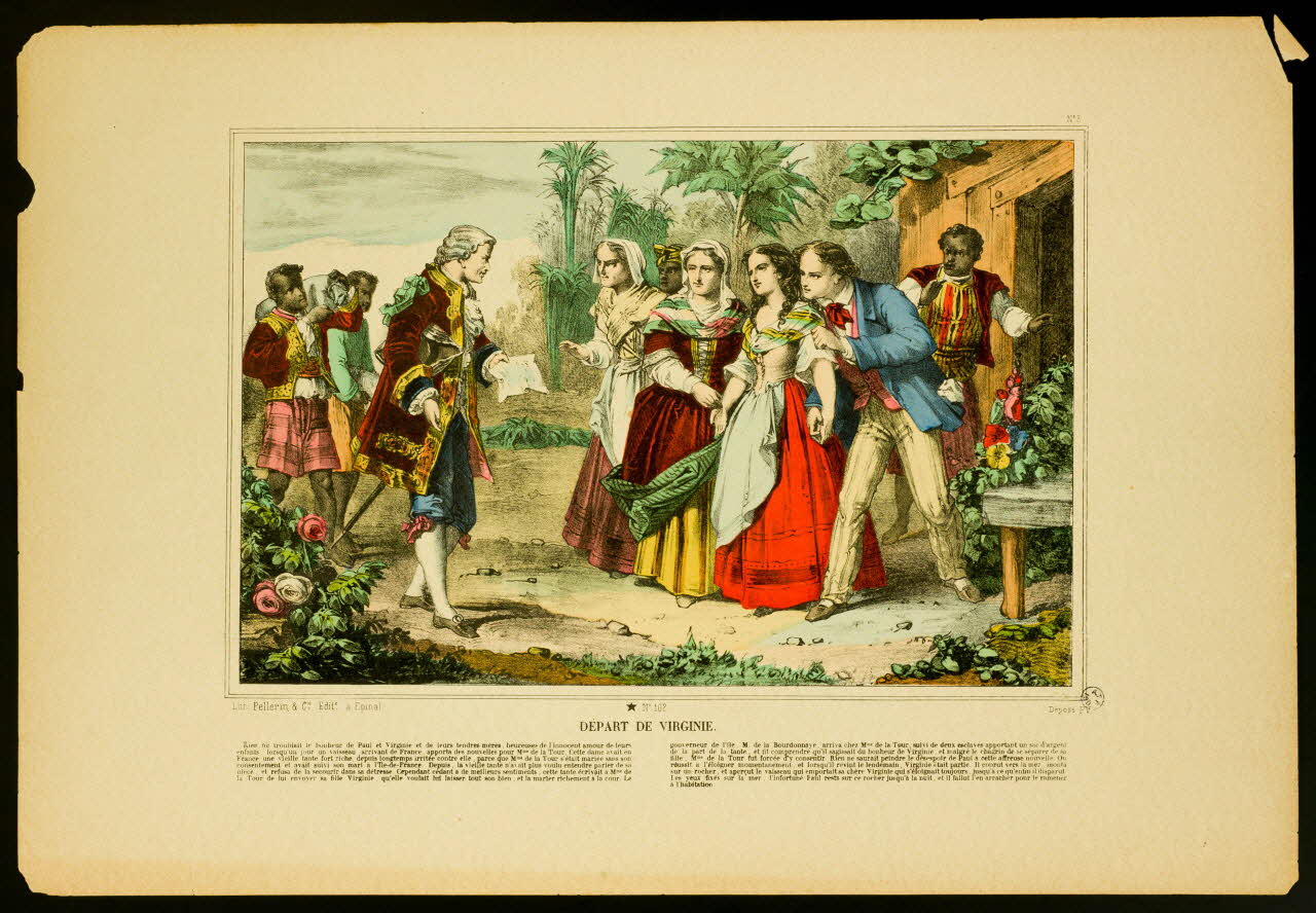 Pellerin suite DEPART DE VIRGINIE. Lorraine, France 1875-1878 1938.25.134 Photo