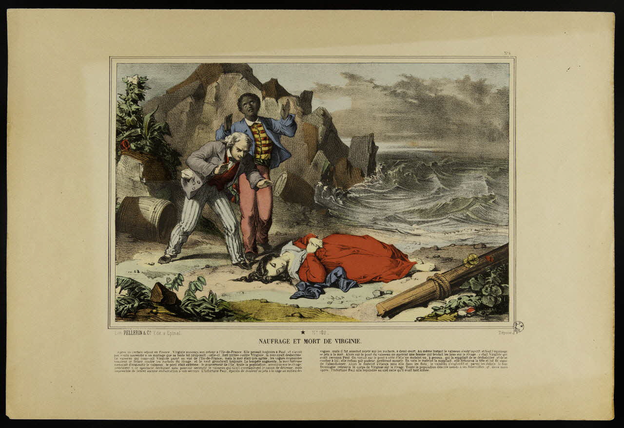 Pellerin suite NAUFRAGE ET MORT DE VIRGINIE. Lorraine, France 1875-1878 1938.25.135 Photo