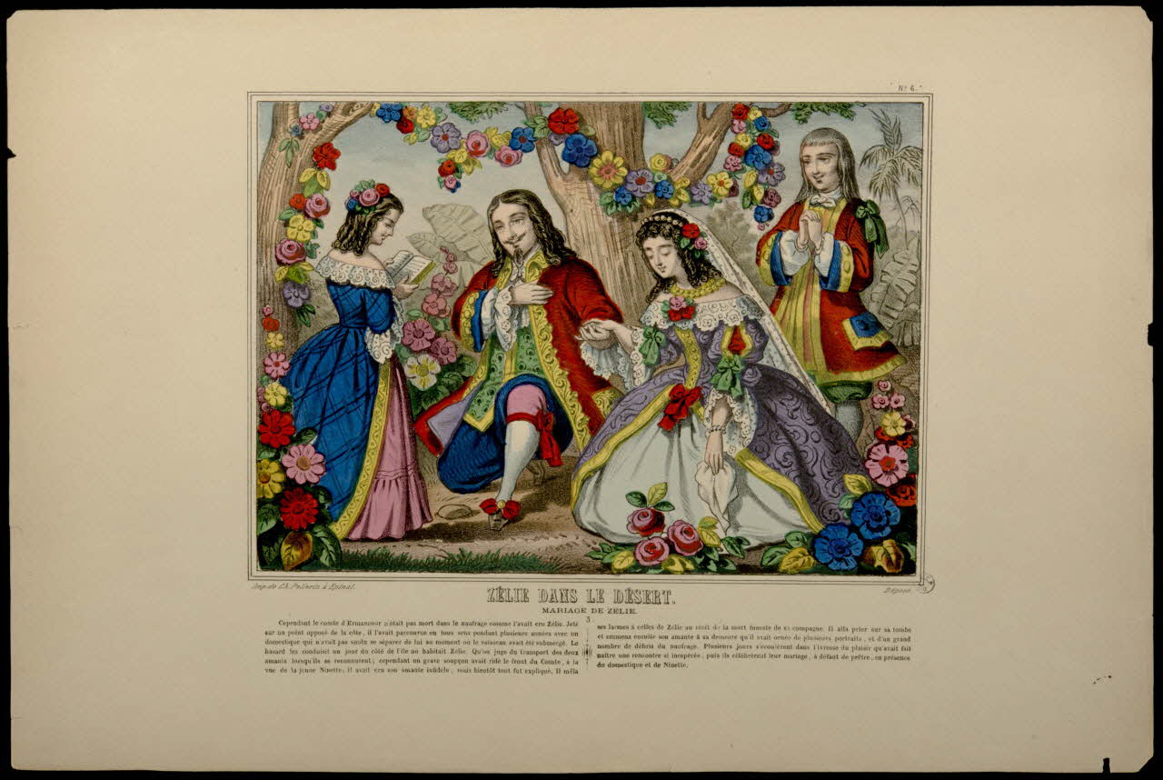 Charles Pellerin suite ZELIE DANS LE DESERT.  MARIAGE DE ZELIE. Lorraine, France 1852-1900 1938.25.138 Photo