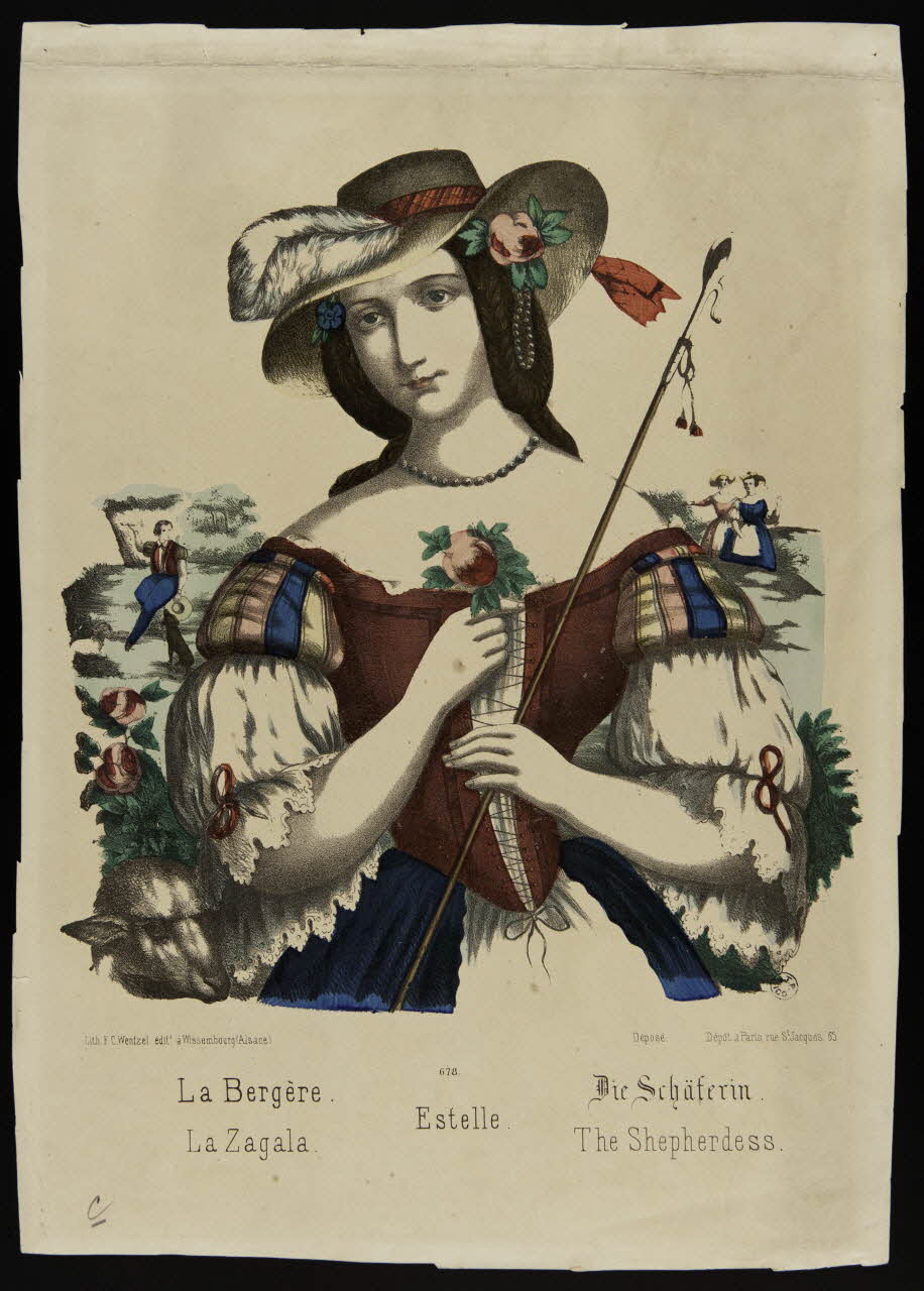 suite La Bergère. Wissembourg 1869-1877 1938.25.148 Photo