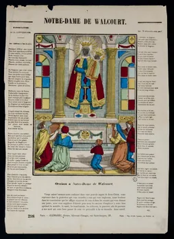Pierre-François Godard ; Charles-Eugène Glémarec ; François Lacour estampe NOTRE DAME DE WALCOURT. Paris 1858-1860 1938.25.4  Photo