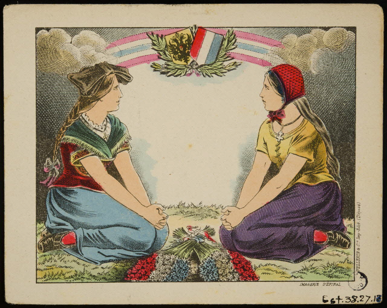 Pellerin numéro de conscrit L'Alsace et la Lorraine Lorraine, France 1870-1938 1938.27.13 Photo