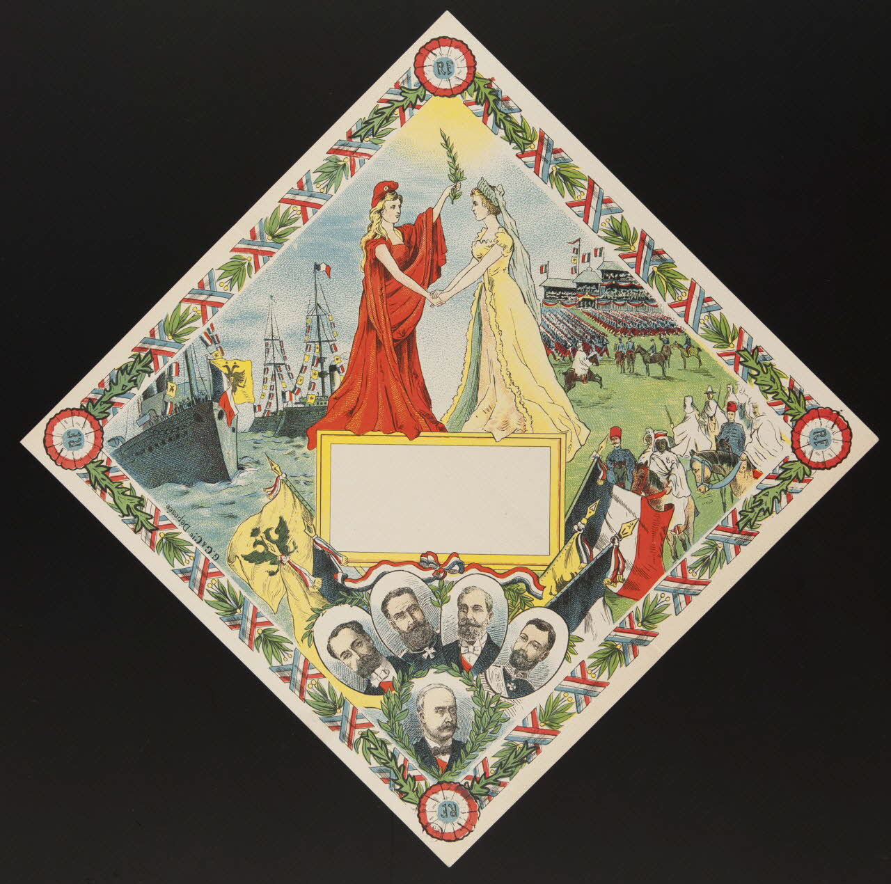 G. G. et Cie numéro de conscrit Alliance France Russie France 1891 1938.27.21 Photo