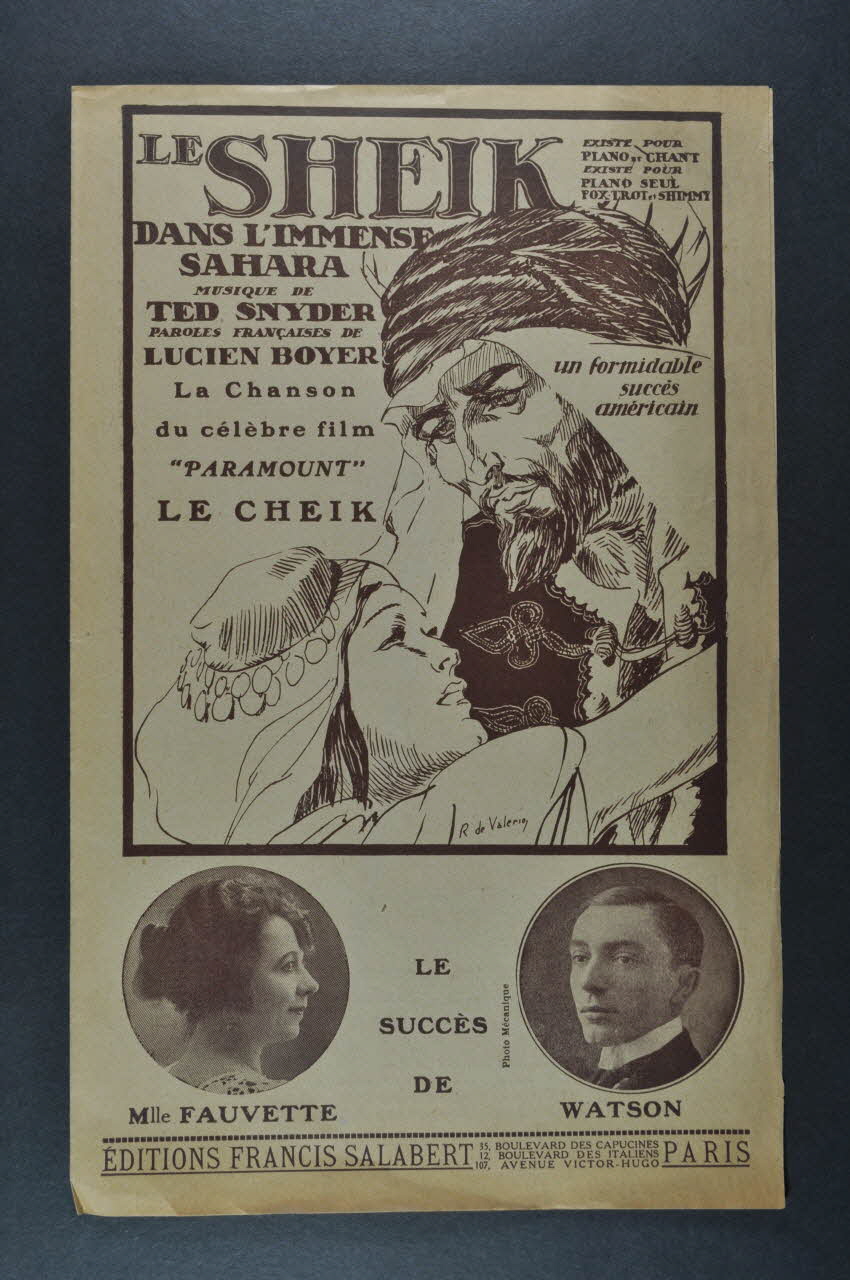 partition de musique petit format 1967.178.31 Photo Mucem