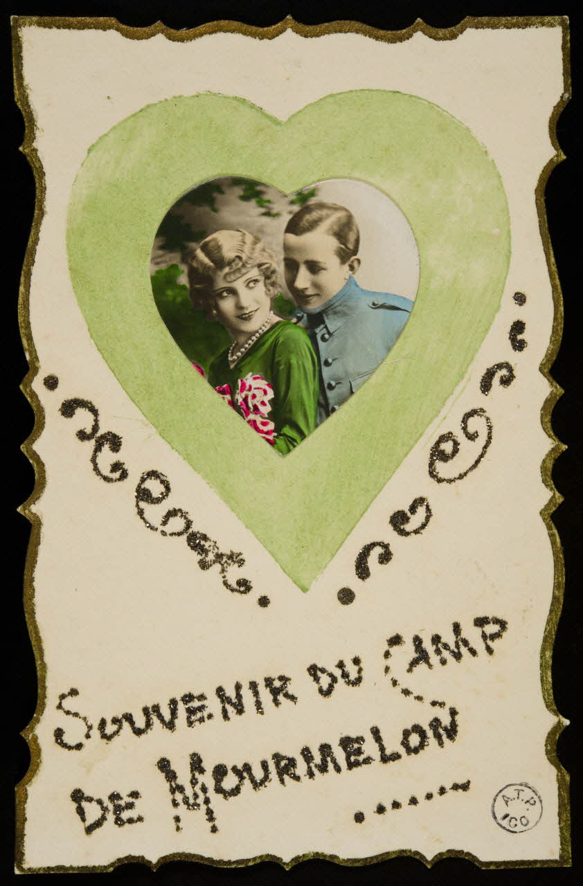 carte postale SOUVENIR DU CAMP  DE MOURMELON France 1915-1925 1938.35.1 Photo