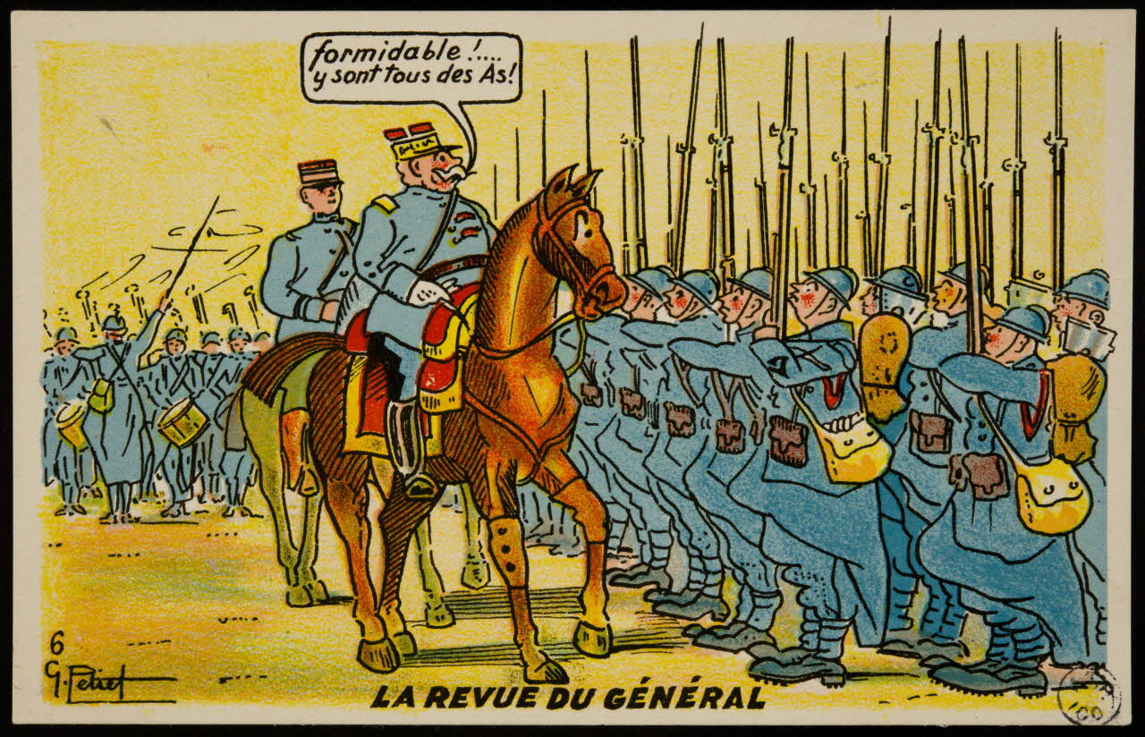 Petiet G. ; Artaud G. ; Editions Gaby carte postale LA REVUE DU GENERAL Nantes 1938 1938.35.2 Photo