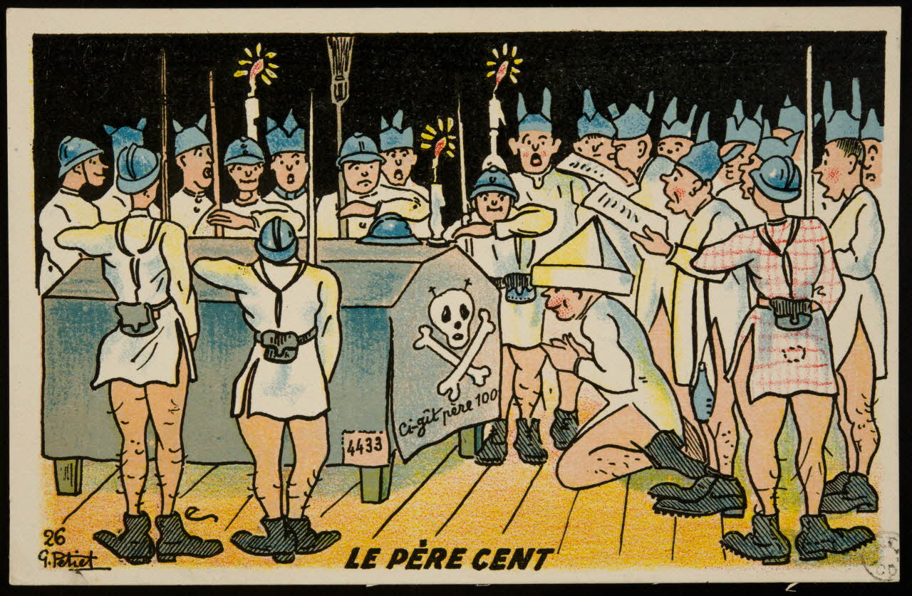 Petiet G. ; Artaud G. ; Editions Gaby carte postale LE PERE CENT Nantes 1938 1938.35.4 Photo