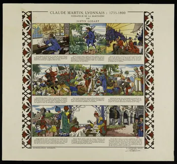 estampe CLAUDE MARTIN, LYONNAIS : 1735-1800  FONDATEUR DE LA MARTINIERE 1938.5.8.2 Photo