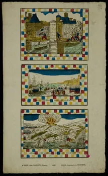 imagerie ancienne Planche historique 1938.6.100 Photo