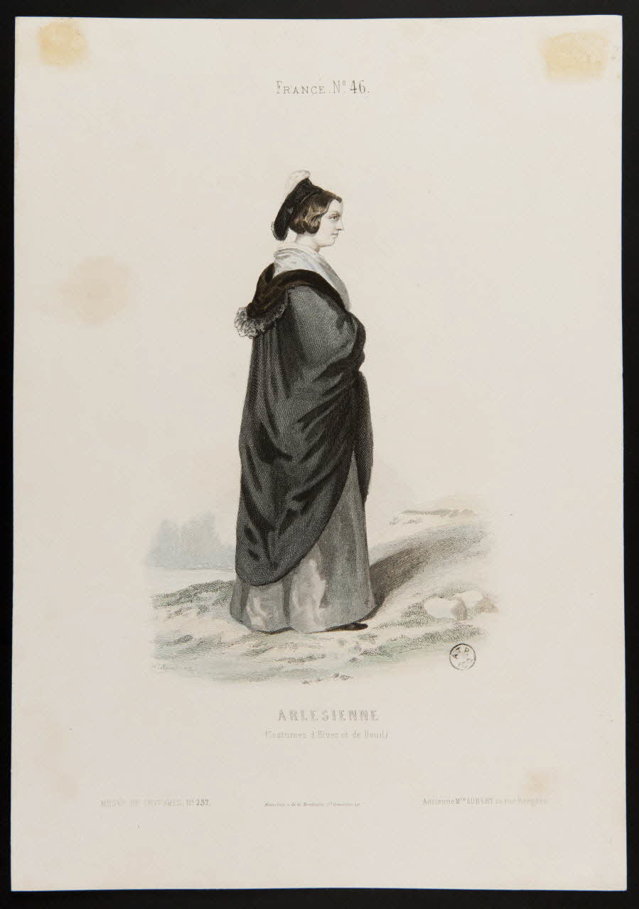 Lallemand Armand Joseph ; Moine ; Ancienne Maison Aubert partie d'un ensemble d'estampes ARLESIENNE Paris 1850-1863 1938.6.4 Photo