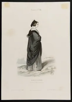 Lallemand Armand Joseph ; Moine ; Ancienne Maison Aubert partie d'un ensemble d'estampes ARLESIENNE Paris 1850-1863 1938.6.4 Photo