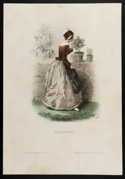 Varin A. ; Moine ; Ancienne Maison Aubert partie d'un ensemble d'estampes ARLESIENNE. Paris 1850-1863 1938.6.5 Photo