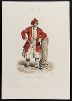 Guerdet Laurent François ; Moine ; Ancienne Maison Aubert partie d'un ensemble d'estampes PECHEUR POLETAIS. Paris 1850-1863 1938.6.69 Photo