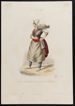 Ferdinand ; Pou... ; Moine ; Ancienne Maison Aubert partie d'un ensemble d'estampes MDE. DE POISSONS DES SABLES D'OLONNE. Paris 1850-1863 1938.6.76  Photo