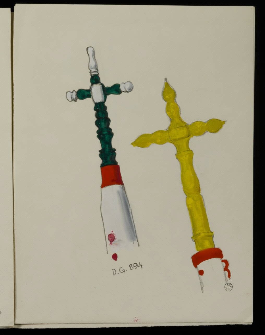 album croix en bois tourné remplaçant les girouettes 1938.7.5 Photo