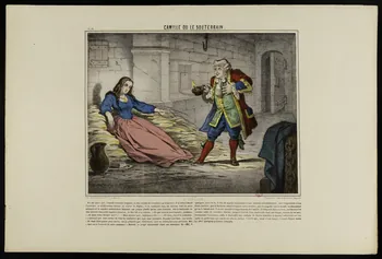 Léonce Schérer ; Pellerin ; François Pellerin suite CAMILLE OU LE SOUTERRAIN  N° 3.  LE SOUTERRAIN Lorraine, France 1874 1938.8.24 Photo