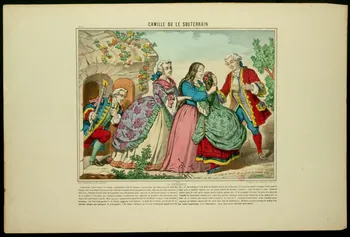Léonce Schérer ; Pellerin ; François Pellerin suite CAMILLE OU LE SOUTERRAIN. Lorraine, France 1874 1938.8.25 Photo